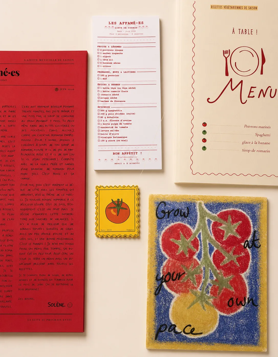 Menu juin — Les Affamé·es