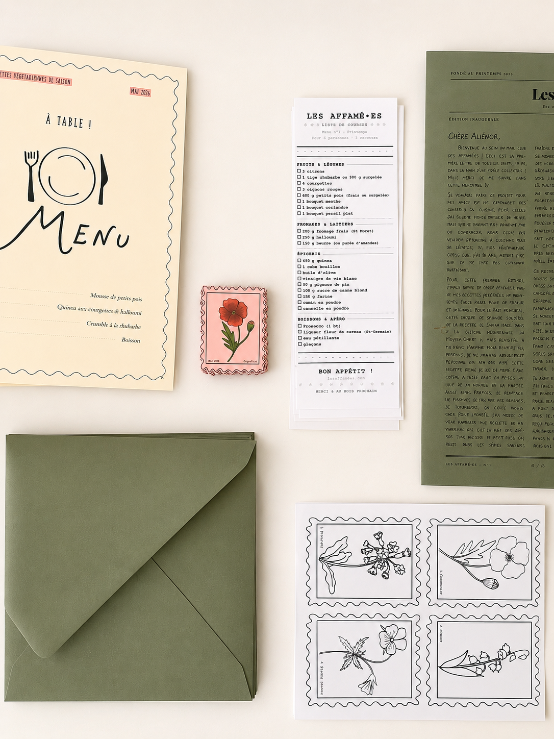 Menu mai — Les Affamé·es
